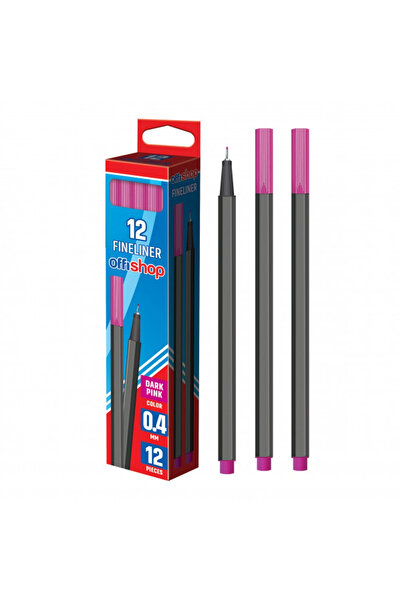 Offishop Fineliner roz, 0.4mm -