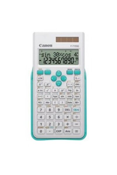 Canon F715SG WHITE- BLUE CALCULATOR 16D