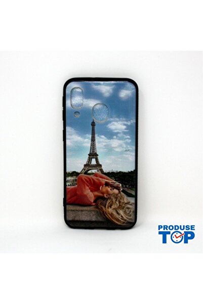 Samsung Carcasă Galaxy A40 cu imprimeu pe Turnul Eiffel
