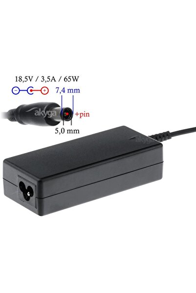 Akyga AK-ND-03, 65 W, Negru