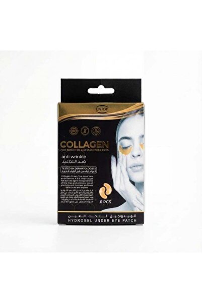 Enjoy Hydrogel Eye Patches Gold 6 Pieces Anti-Wrinkle