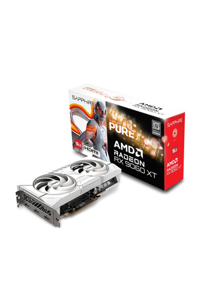SAPPHIRE Pulse Gaming Graphics Card, AMD Radeon RX 9060 XT, 16GB RAM