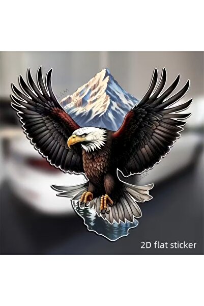 ÖZGÜL REKLAM Kartal Yayılan Kanatlar Araba sticker / Motor Sticker / Laptop S...