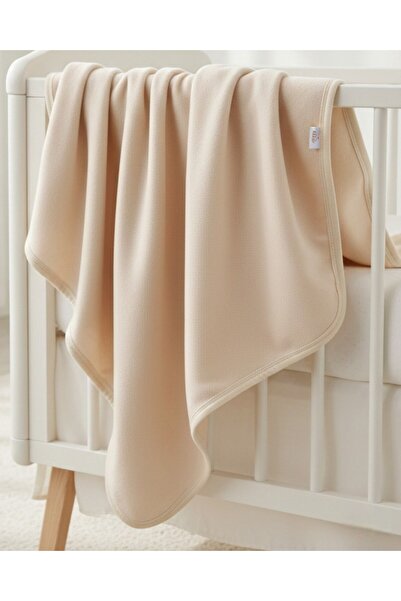 Ege Bebek Sade Polar Kenarları Piped Blanket Width: 84 cm Length: 87 cm R2165