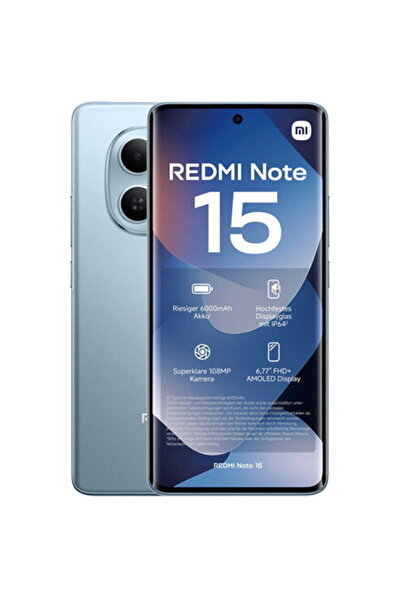 Xiaomi Redmi Note 15 256GB 8GB RAM 5G Dual SIM Glacier Blue