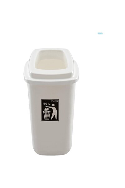 PLAFOR Plastic basket, capacity 28l, Assorted - white with white lid