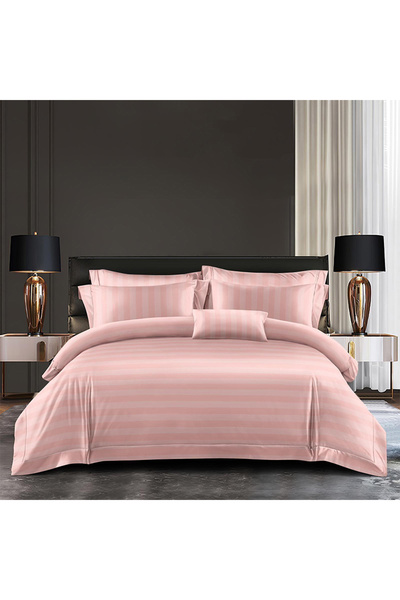 OEM Lenjerie de pat damasc cu elastic 180x200 pentru pat dublu 2 persoane, 6 ...