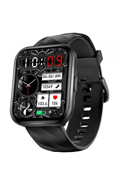 KUMİ Smartwatch KU6 META 1.96 inch 260 mAh black