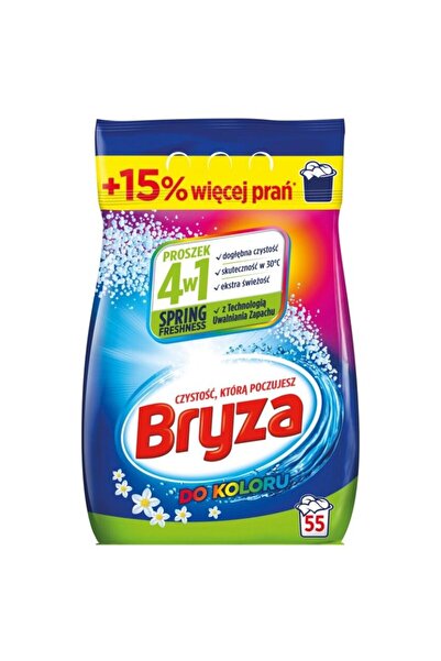 Bryza 4in1 Spring Freshness Washing Machine Detergent Powder for coloured fab...
