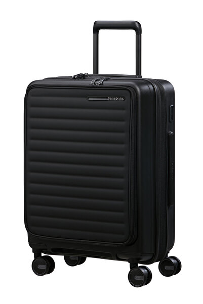 Samsonite RESTACKD– Troller Easy Access 55/20 cm Expandabil, Negru