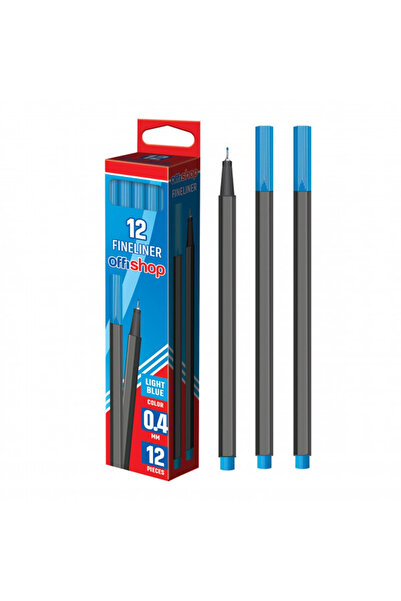 Offishop Light blue fineliner, 0.4mm -