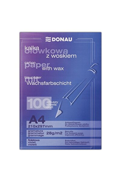 donau Indigo pentru scris de mana, 100 file/set, - violet