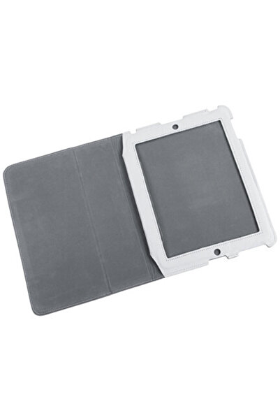Generic WHITE LEATHER CASE APPLE IPAD 3