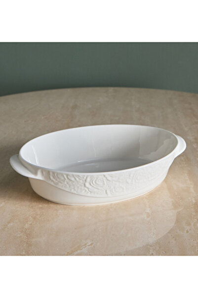 ARRAS طبق خبز من البورسلين - 20 × 30 سم