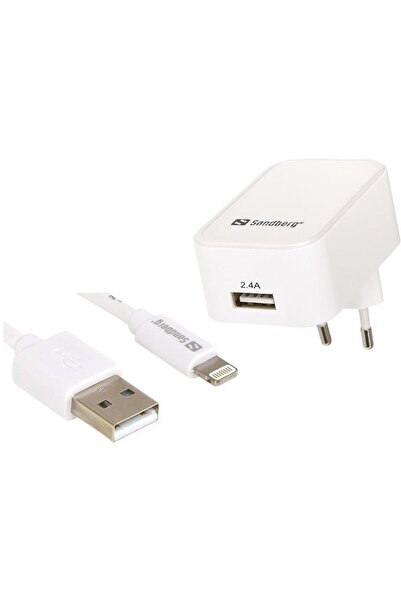 Sandberg AC Charger EU Lightning 2.4A