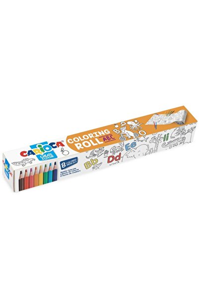 CARIOCA Coloring Roll, 30 x 198 cm/roll, self-adhesive paper - ABC