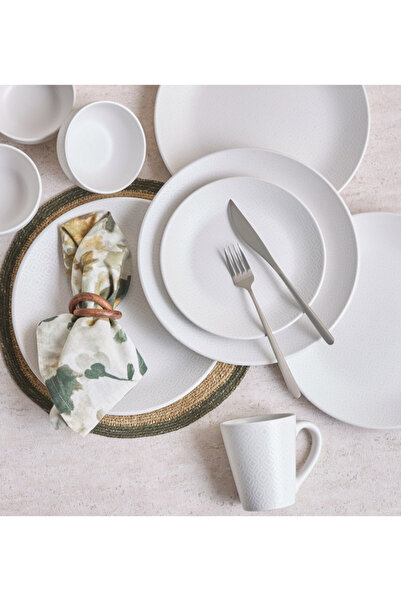 Grace 16-Piece Ceramic Dinner Set - Serves 4