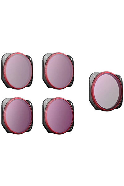 PgyTech Set de 4 filtre CPL+ND-PL (NDPL 8/16/32/64) pentru DJI Mavic 3 Classi...