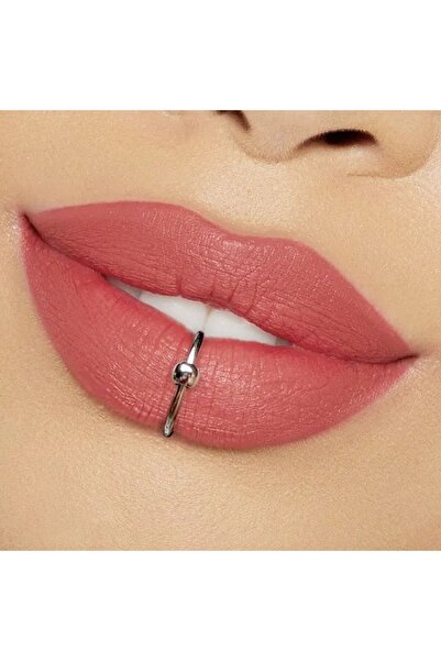 Bylin Cerrahi Çelik Delik Gerektirmeyen Dudak Piercingi /earcuff - 1 Adet