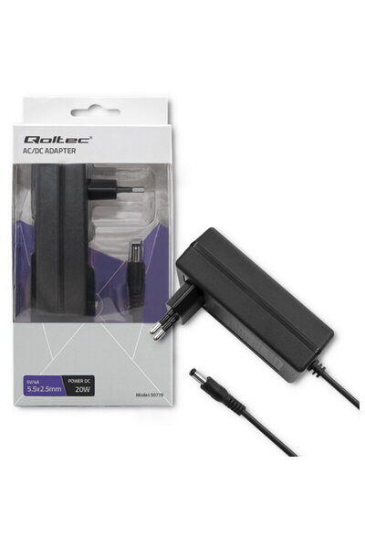 Qoltec 50779, 20W, Black