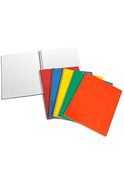 Aurora Spiral notebook, A5, 60 sheets - 80g/m2, cardboard covers, Bur-o-Class...