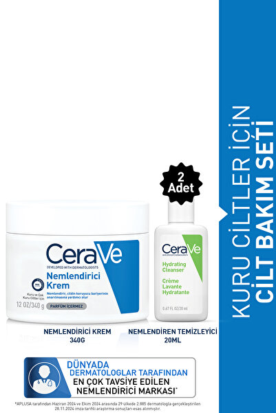 CeraVe Kuru Ciltler için Cilt Bakım Seti