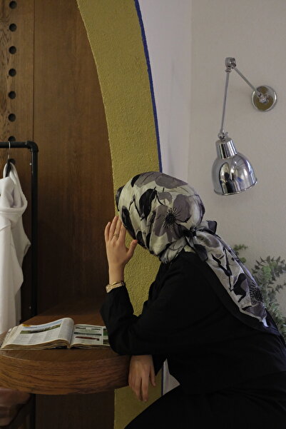 MODA KAŞMİR01 Desenli Bambu Eşarp