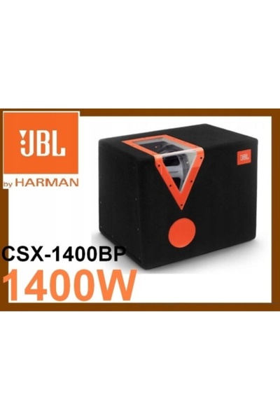 JBL SUBWOOFER AUTO CSX-1400BP INCINTA TIP CUB BAND PASS DE 30 CM (12") PUTERE...