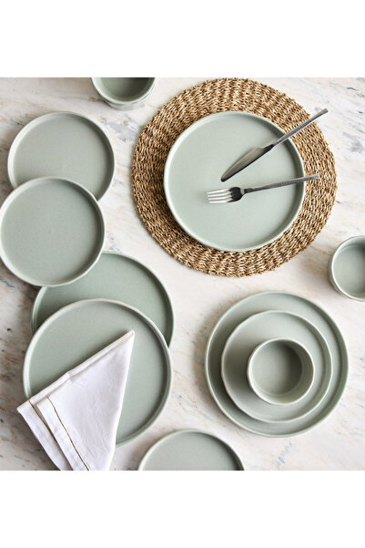 Oscar 12-Piece Stoneware Dinner Set - Serves 4