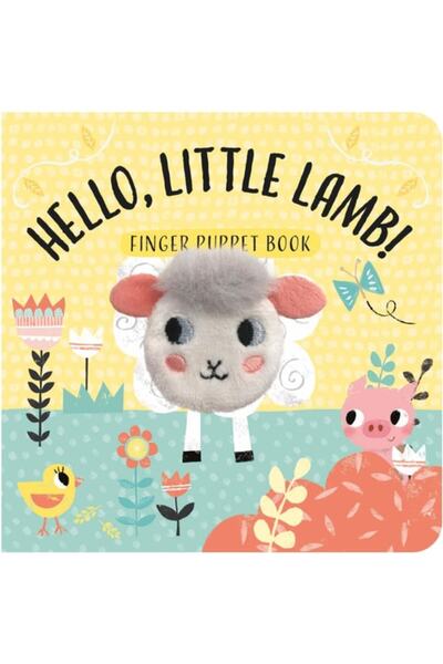 Book Boss دمية إصبعية مرحباً أيها الحمل الصغير