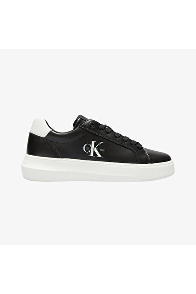 Calvin Klein Chunky Cupsole Mono Kadın Siyah Sneaker
