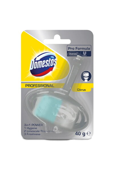 Domestos Diversey Citrus, solid toilet air freshener - 40 grams