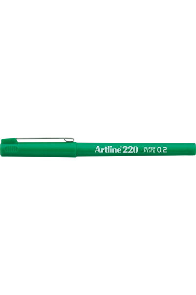 artline Liner 220, varf fetru 0.2mm - verde