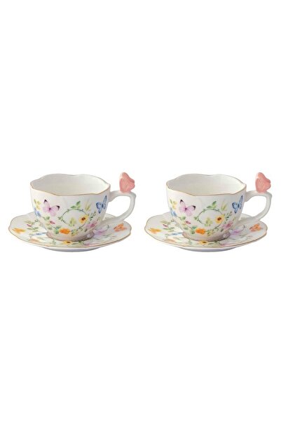 Easy Life Collection's Easy Life Set of 2 Porcelain Coffee Cups 120 ml