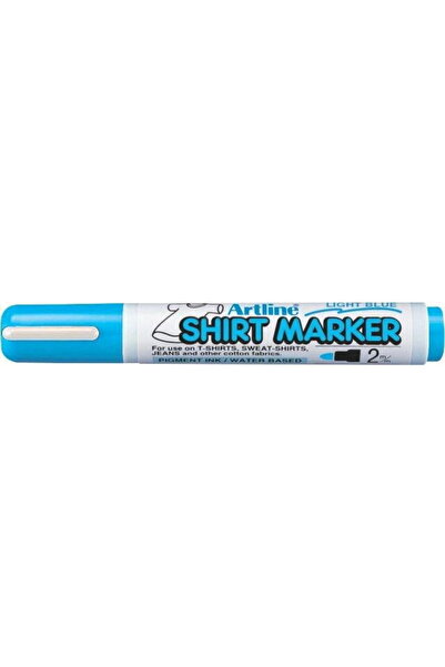 artline ARTLINE T-Shirt marker, plastic body, round tip 2.0mm - blue