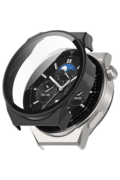 Techsuit Case for Huawei Watch GT 3 Pro (46mm) + Foil - Defense360 Pro - Black