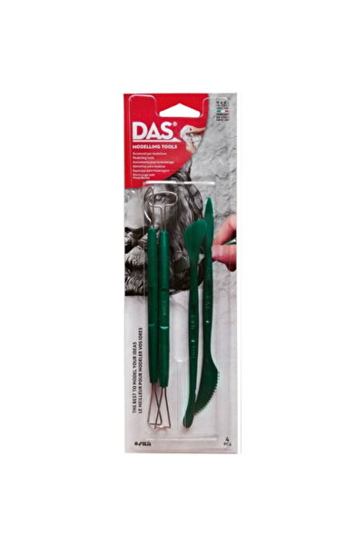 Das Unelte metal/plastic pentru modelaj, 4buc/blister, Professional Set