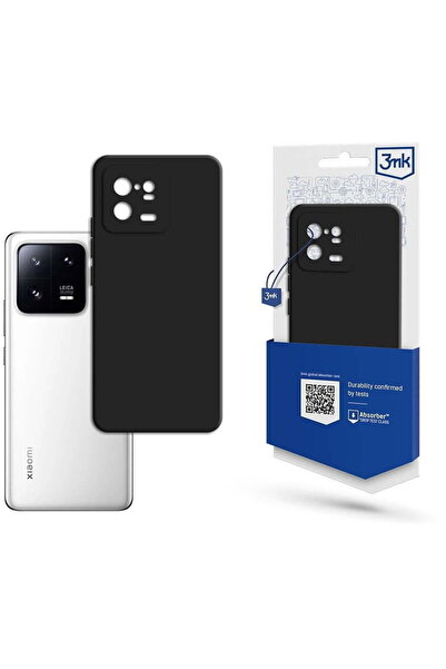 3MK Matt Case for Xiaomi 13 Pro, Phone Back Cover, Black, Scratch Resistance