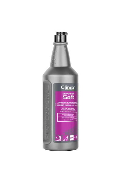 Clinex Dispersion SOFT, 1 litru, detergent pentru curatare, polisare si stral...