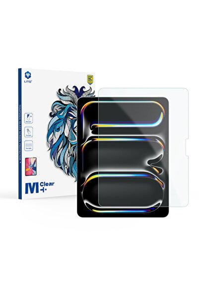 Lito iPad Pro 13 (2024) Case - 2.5D Classic Glass Matte - Clear