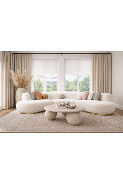 GİVAYO STOR Kalın Ithal ,Ekru Mat Beyaz Zebra Stor Perde,Güneşlik Perde Etek Düz