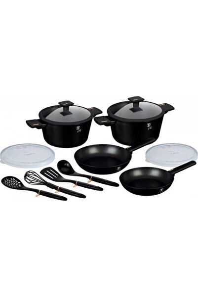 Berlinger Haus ZESTAW GARNKÓW TYTANOWYCH 12 EL. MONACO BH-7097