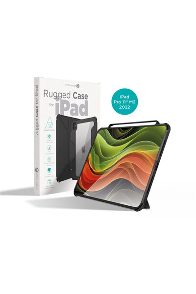 Mobile Origin Rugged Case, black - iPad Pro 11" M2 2022 4th gen