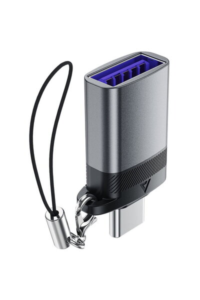 Acefast Adaptor Type-C la USB cu Functie OTG, 10Gbps, Fast Charging - (J7) - ...