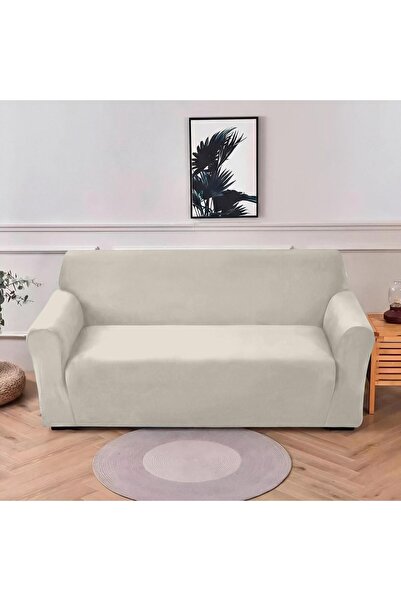 trendyhome 3-Seater Sofa Cover, Velvet, UNI