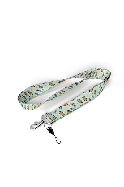 PİKASİS Kapibara Desenli Boyun Askı İpi