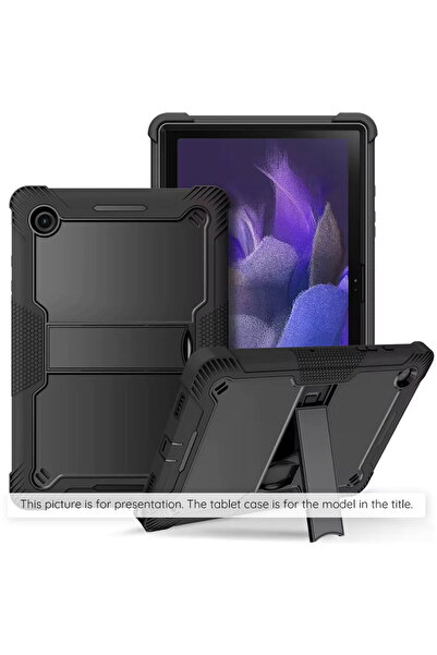 Techsuit Case for Xiaomi Redmi Pad 2 + Folio - Rugged TabShell - Black