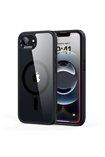 ESR Carcasă pentru iPhone 16e, Classic Hybrid HaloLock Slim, Neagră