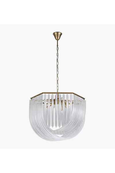 Generic Adiri 8-Lights Glass Chandelier