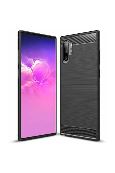 Techsuit Husa pentru Samsung Galaxy Note 10 Plus 4G / Note 10 Plus 5G - Carbo...